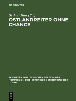 cover image of Ostlandreiter ohne Chance